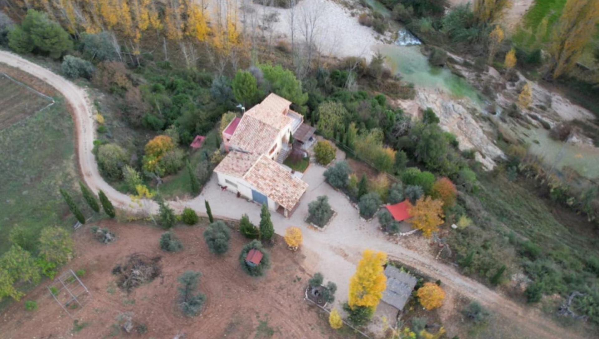 Maset Del Riu Pensionat Valderrobres Exteriör bild