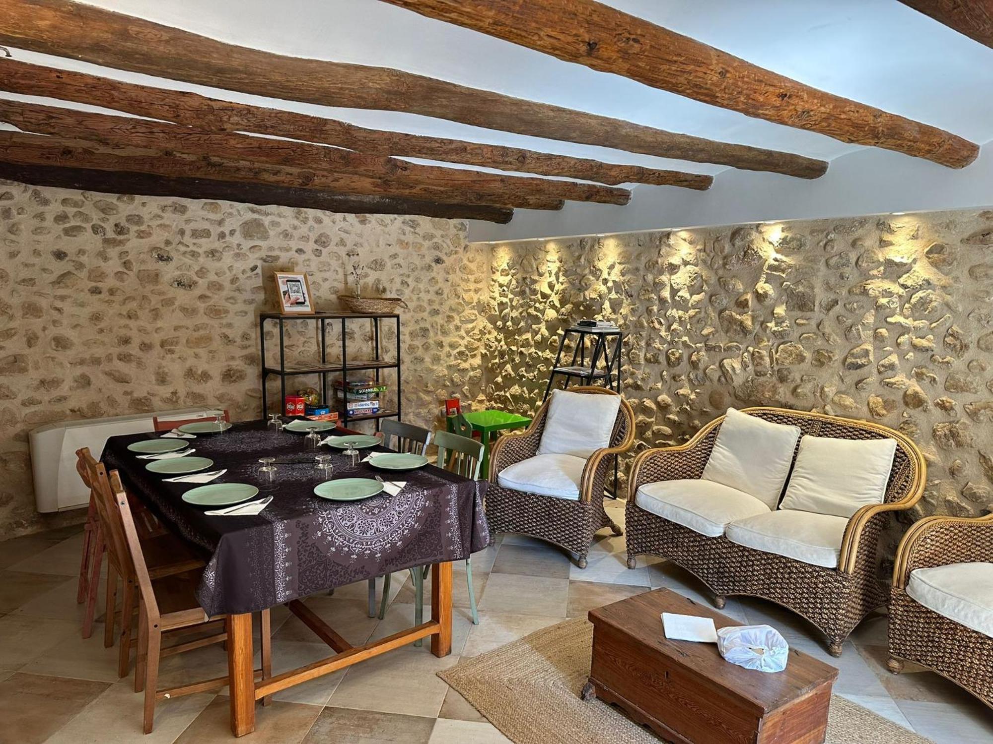 Maset Del Riu Pensionat Valderrobres Exteriör bild